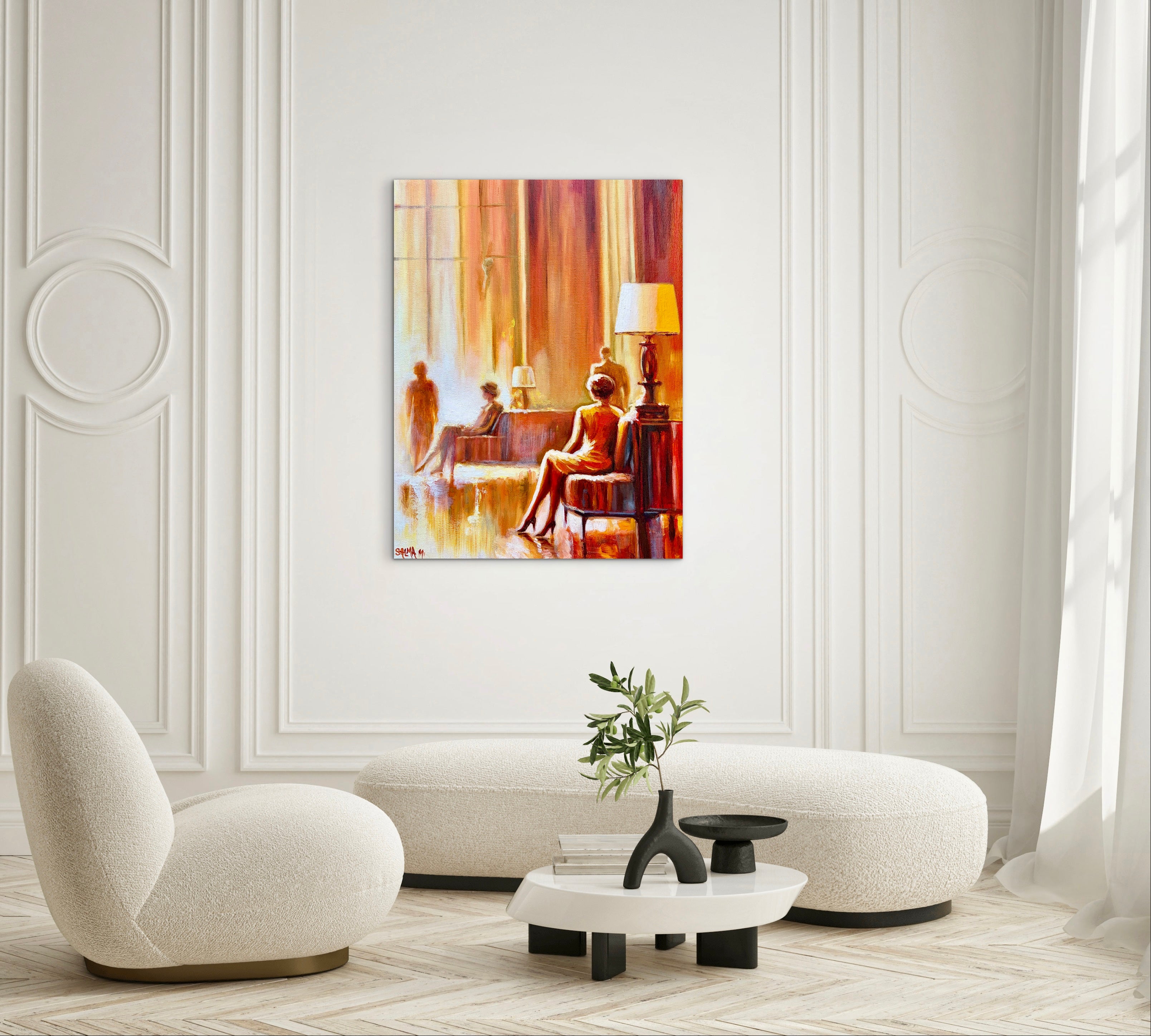 Afternoon In The Lobby