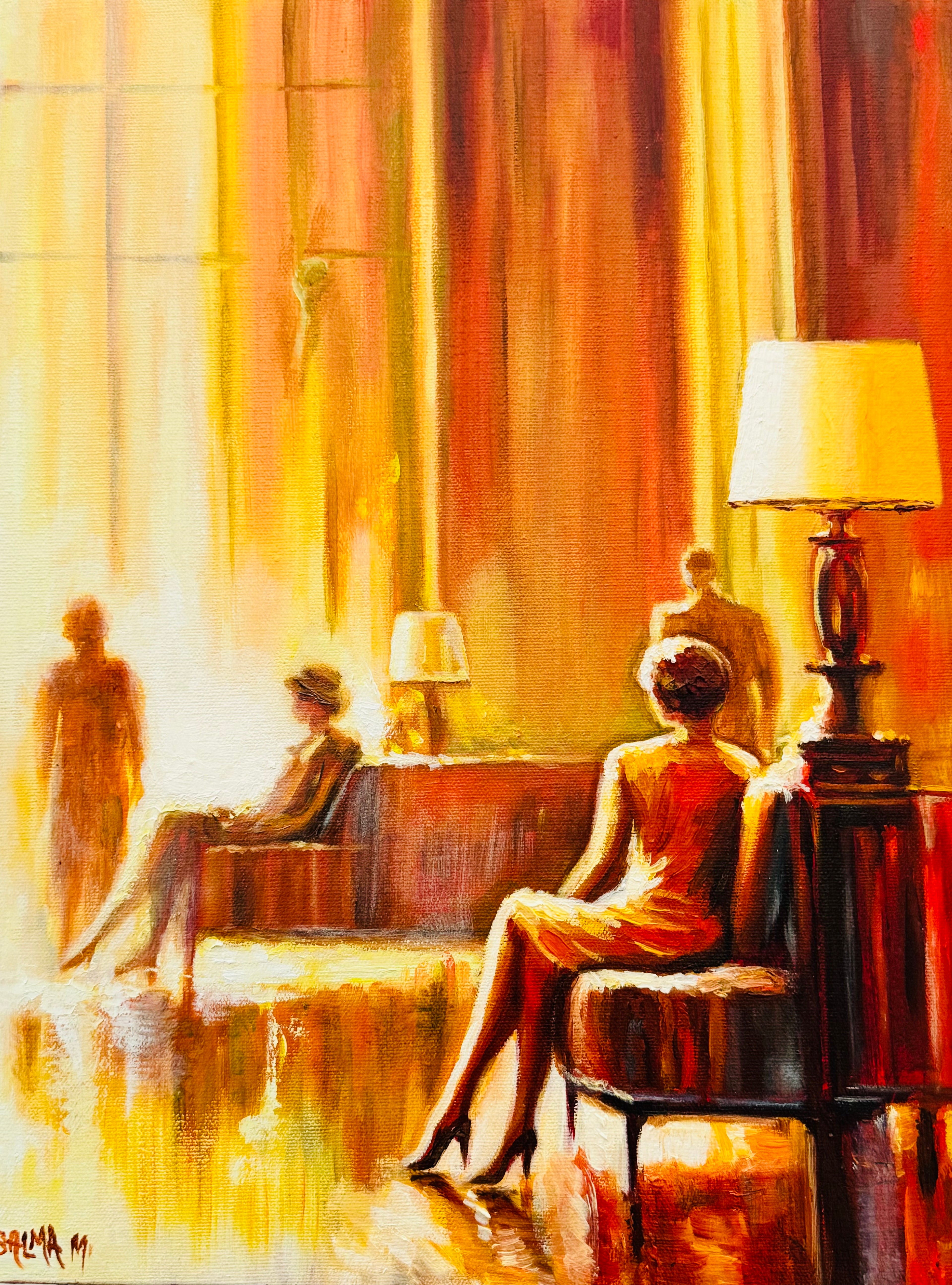 Afternoon In The Lobby