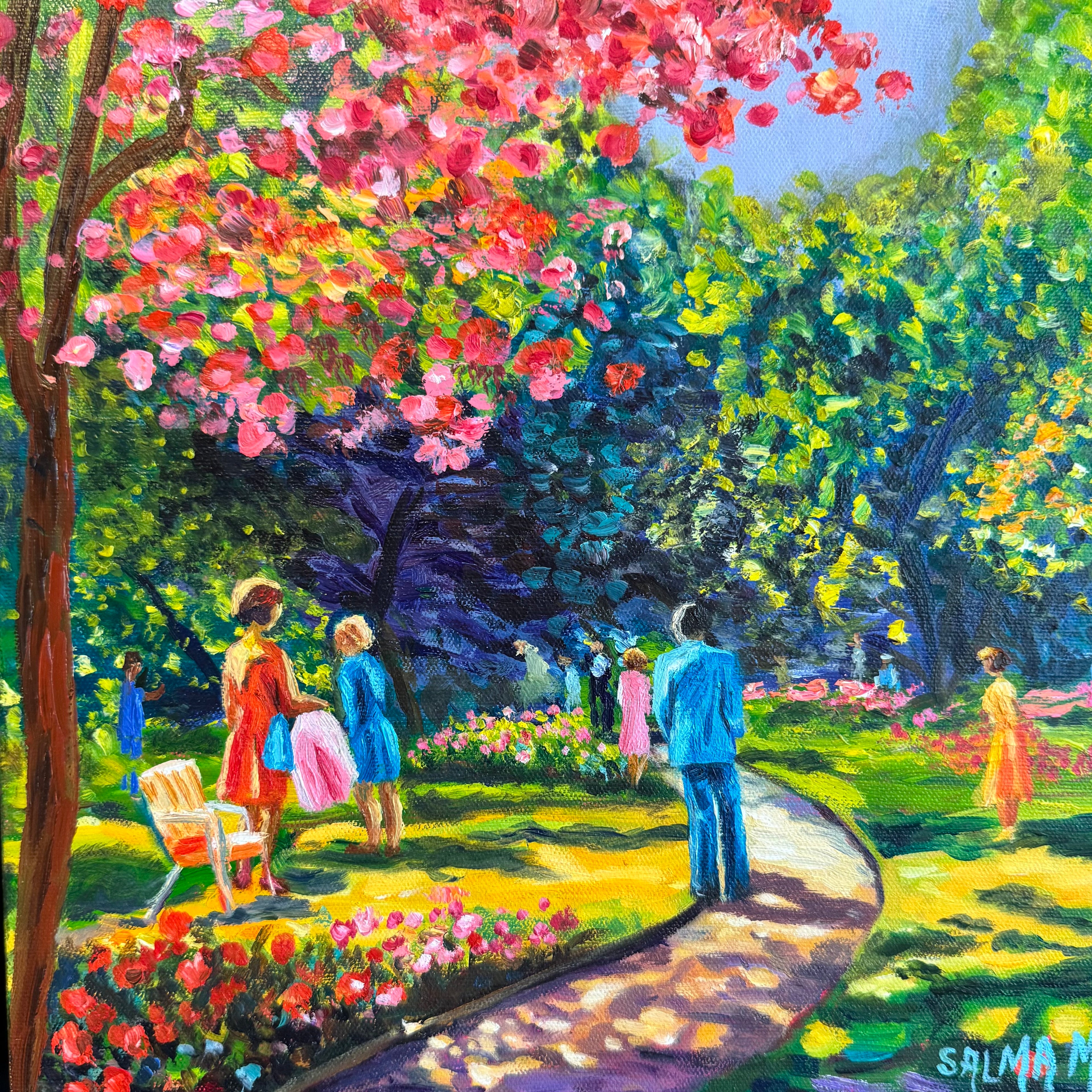 Walking Through Spring